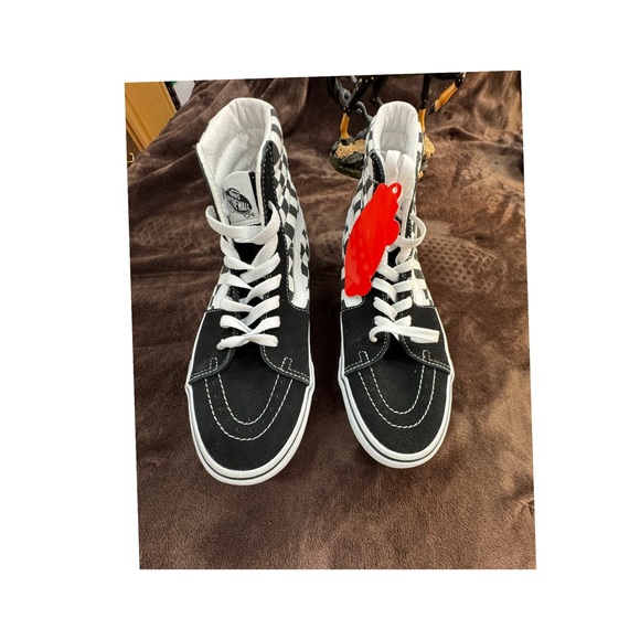 Vans Checkered Black and White High-Tops size Men’s 6, 7 - Picture 3 of 7